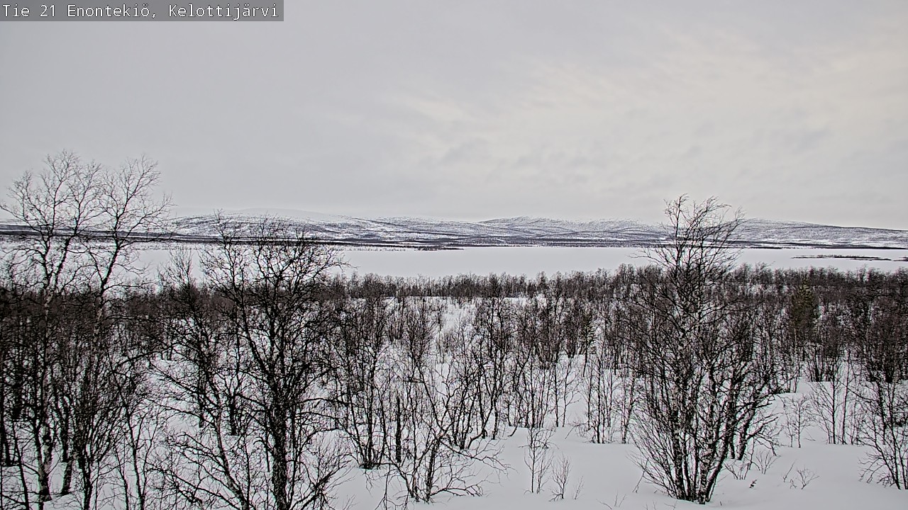 Kelikamerat Kuva Tie 21 Enontekiö, Kelottijärvi, Enontekiö, Lappi