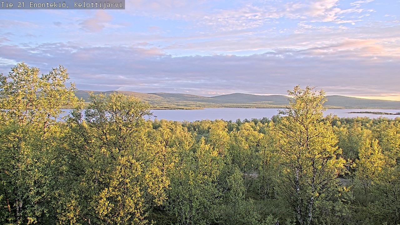 Kelikamerat Kuva Tie 21 Enontekiö, Kelottijärvi, Enontekiö, Lappi