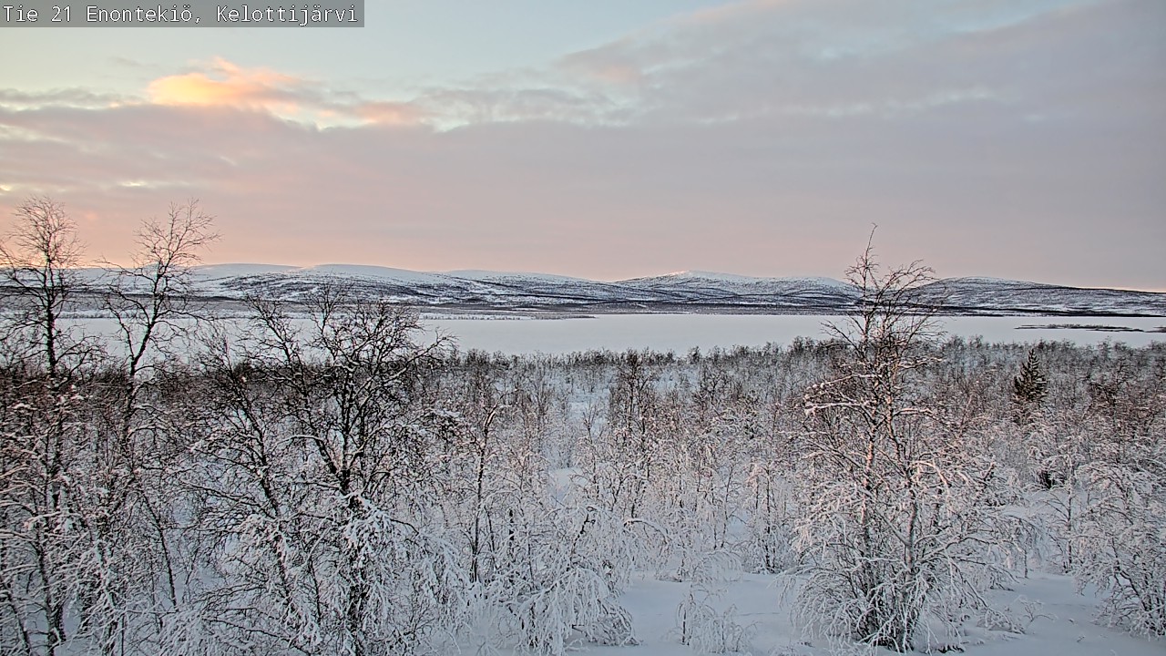 Kelikamerat Kuva Tie 21 Enontekiö, Kelottijärvi, Enontekiö, Lappi