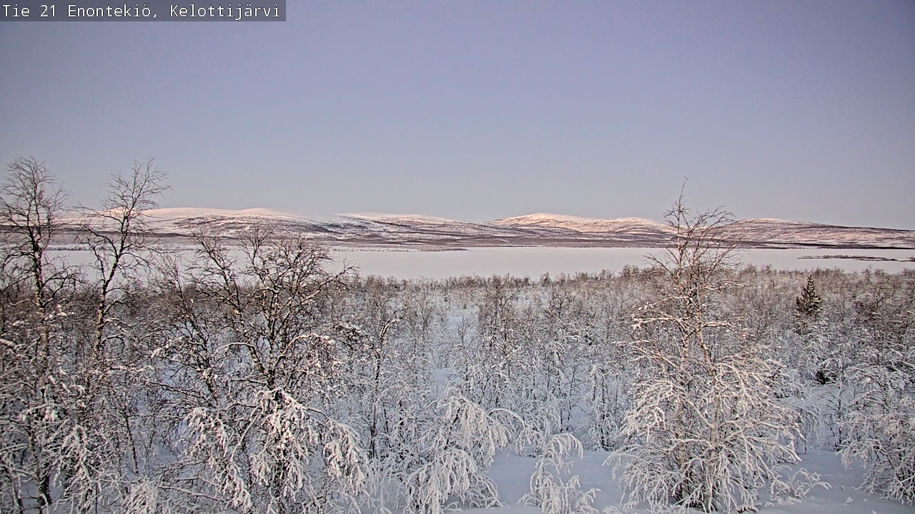 Kelikamerat Kuva Tie 21 Enontekiö, Kelottijärvi, Enontekiö, Lappi