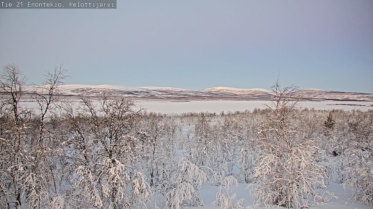 Kelikamerat Kuva Tie 21 Enontekiö, Kelottijärvi, Enontekiö, Lappi