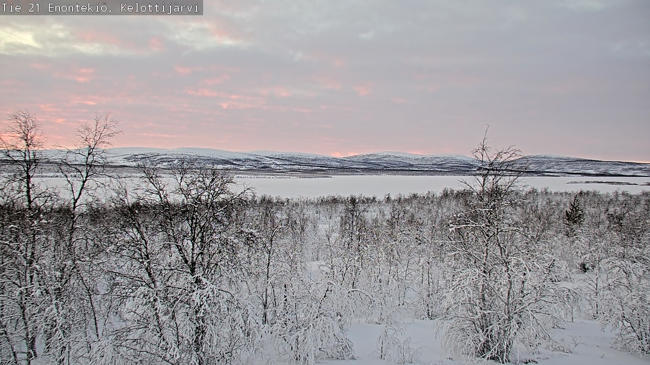 Kelikamerat Kuva Tie 21 Enontekiö, Kelottijärvi, Enontekiö, Lappi