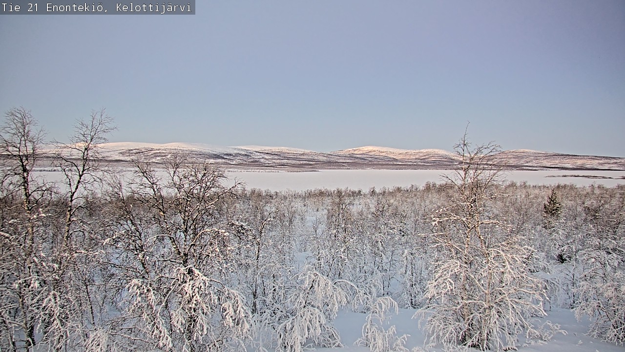Kelikamerat Kuva Tie 21 Enontekiö, Kelottijärvi, Enontekiö, Lappi