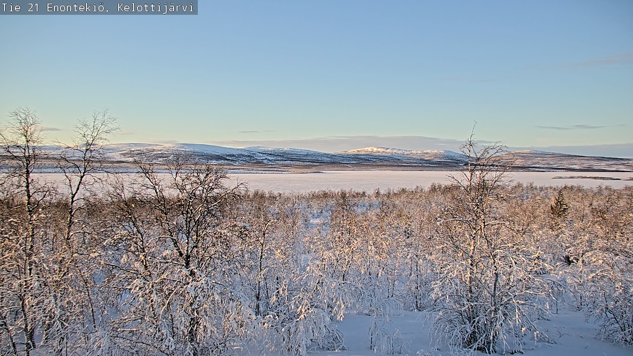 Kelikamerat Kuva Tie 21 Enontekiö, Kelottijärvi, Enontekiö, Lappi