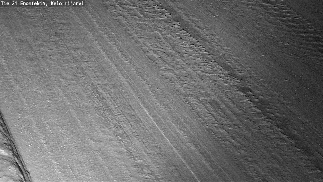 Weather Camera Image Road 21 Enontekiö, Kelottijärvi, Enontekiö, Lappi