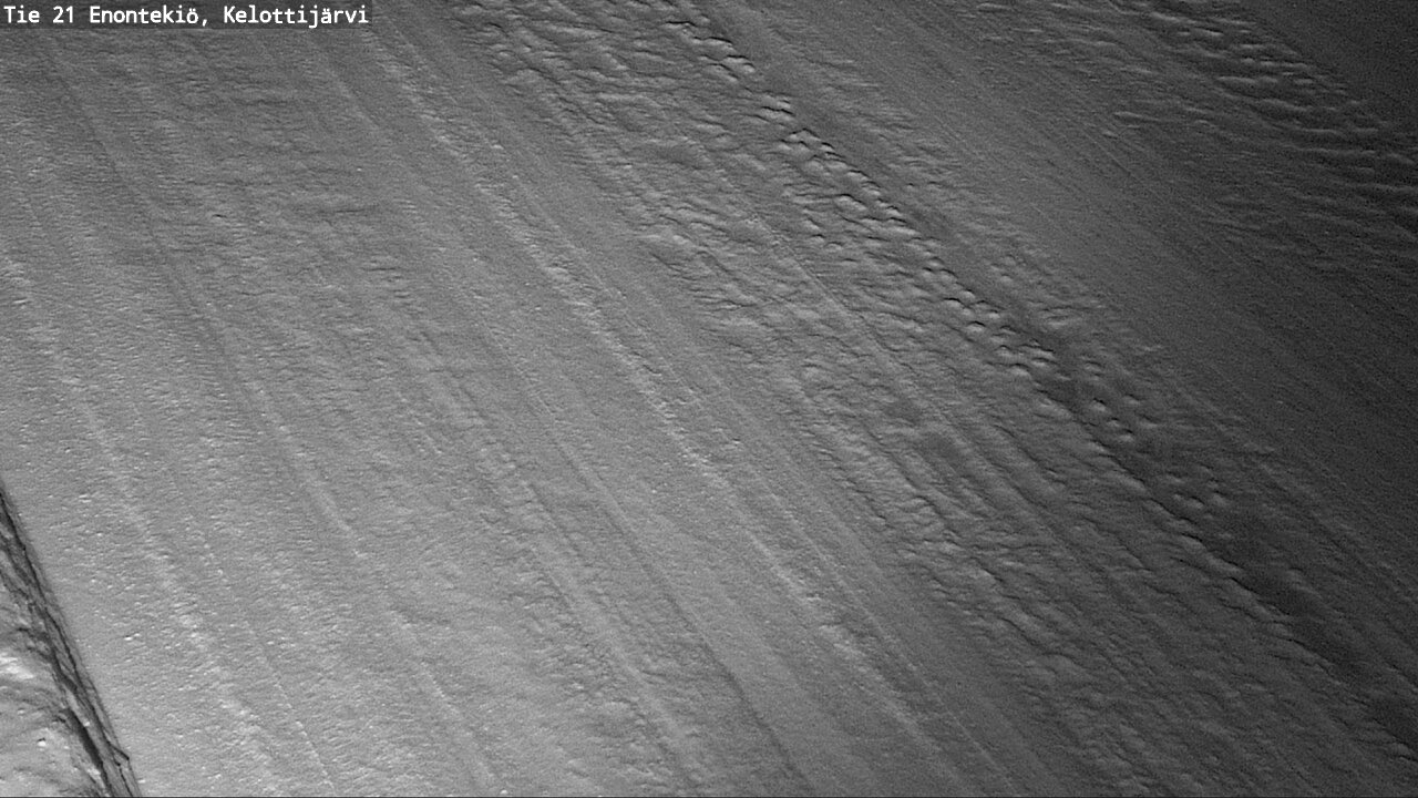 Weather Camera Image Road 21 Enontekiö, Kelottijärvi, Enontekiö, Lappi