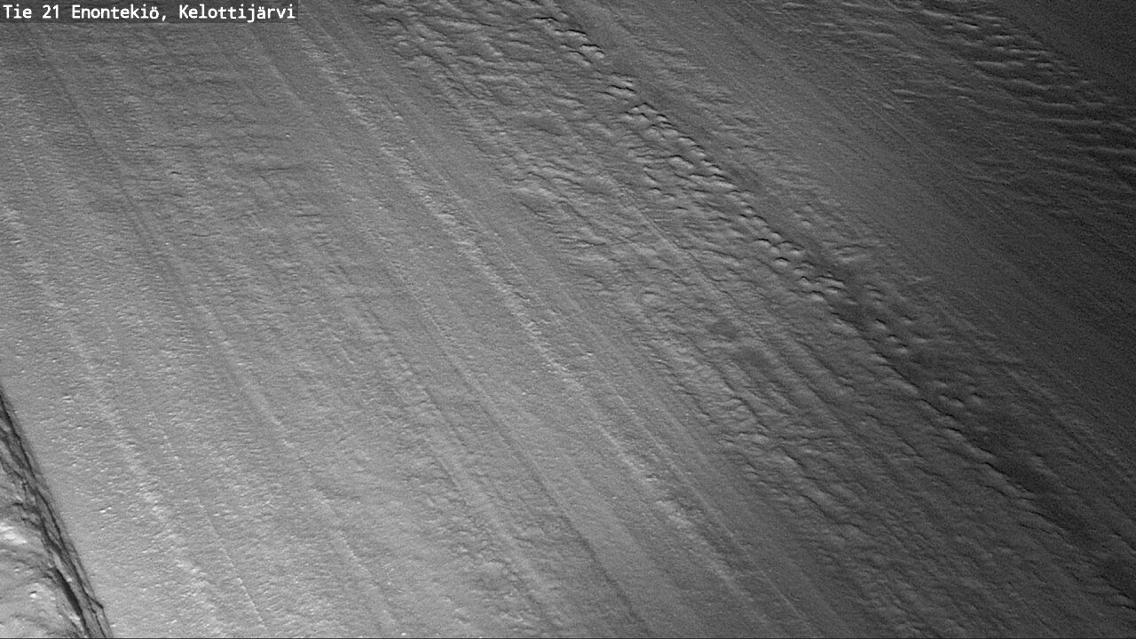 Weather Camera Image Road 21 Enontekiö, Kelottijärvi, Enontekiö, Lappi