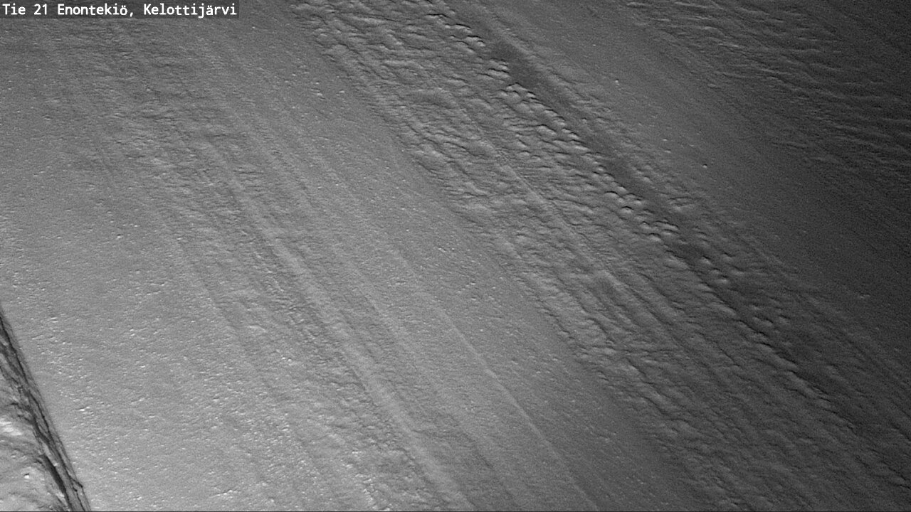 Weather Camera Image Road 21 Enontekiö, Kelottijärvi, Enontekiö, Lappi