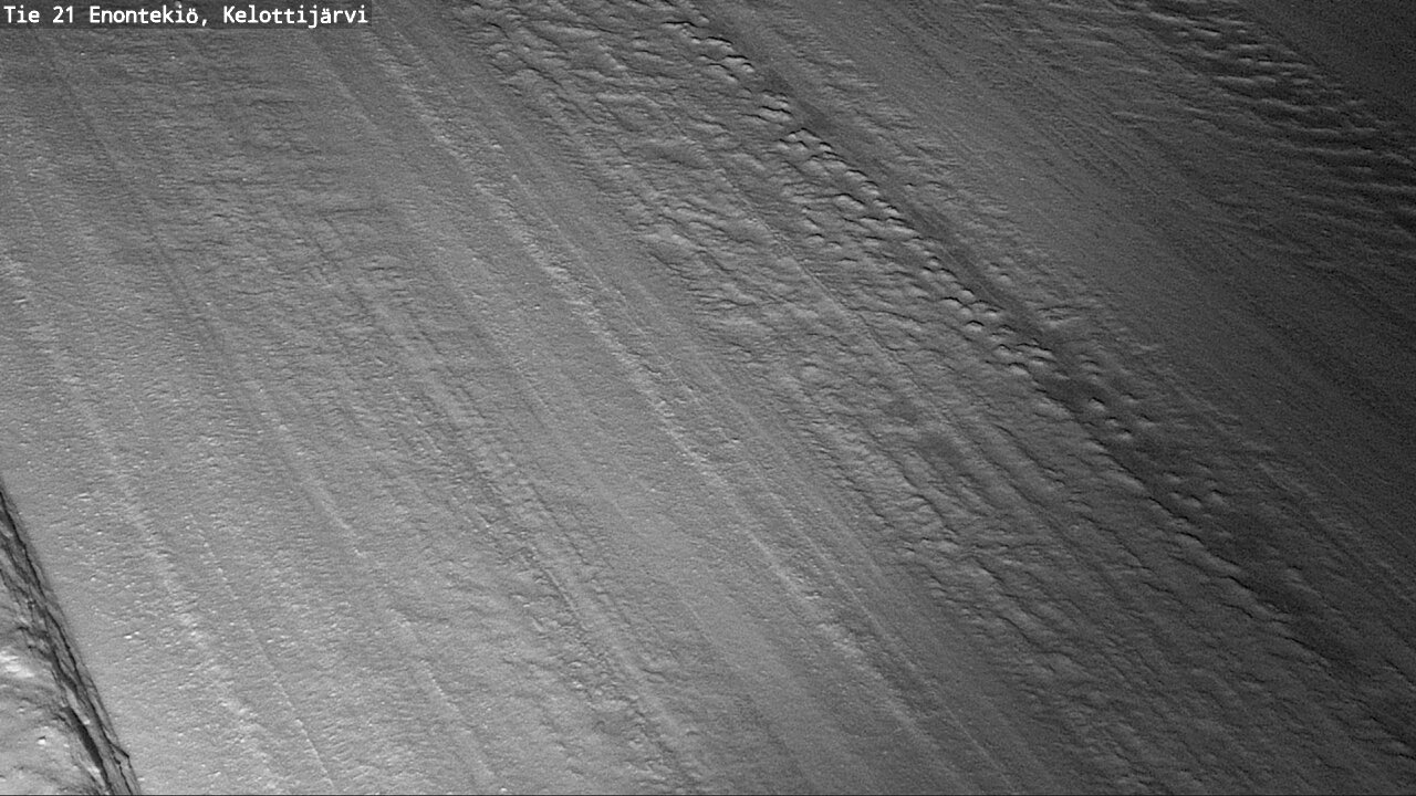 Weather Camera Image Road 21 Enontekiö, Kelottijärvi, Enontekiö, Lappi