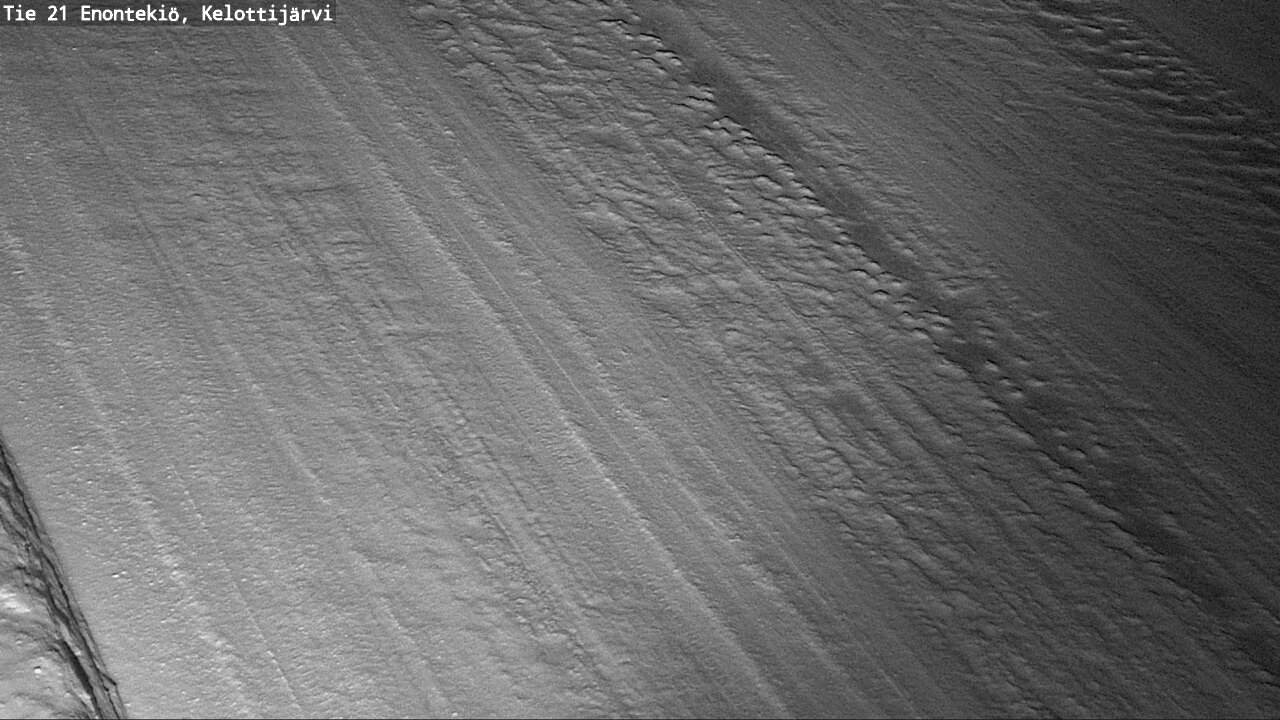 Weather Camera Image Road 21 Enontekiö, Kelottijärvi, Enontekiö, Lappi