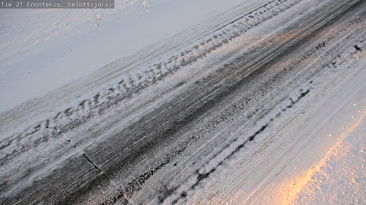 Kelikamerat Kuva Tie 21 Enontekiö, Kelottijärvi, Enontekiö, Lappi
