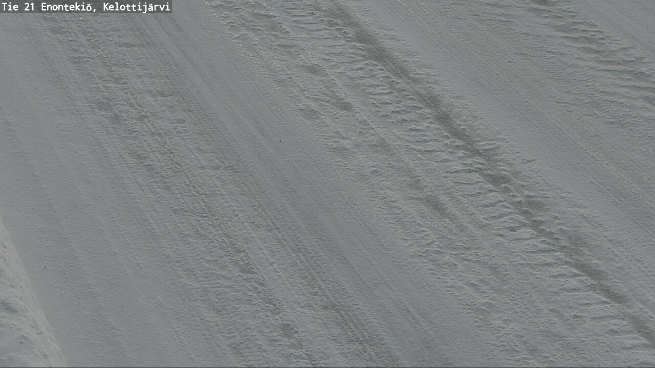 Weather Camera Image Road 21 Enontekiö, Kelottijärvi, Enontekiö, Lappi