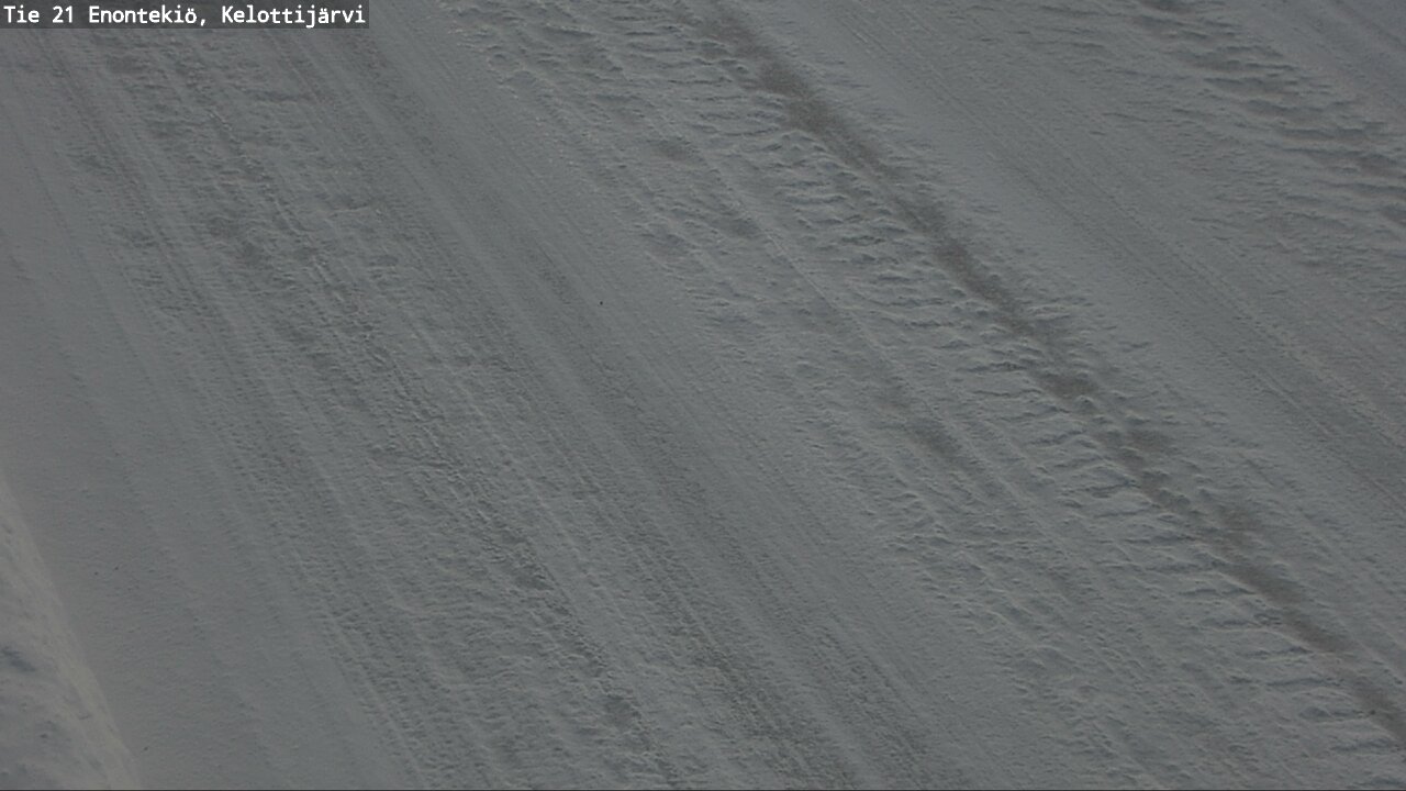 Weather Camera Image Road 21 Enontekiö, Kelottijärvi, Enontekiö, Lappi
