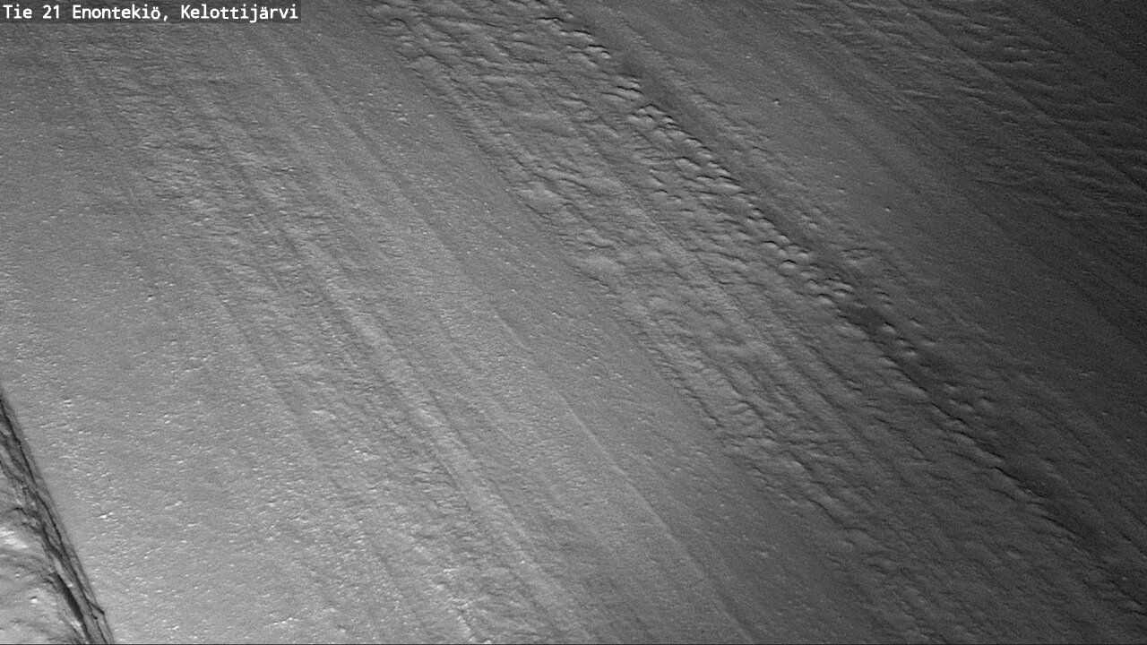Weather Camera Image Road 21 Enontekiö, Kelottijärvi, Enontekiö, Lappi