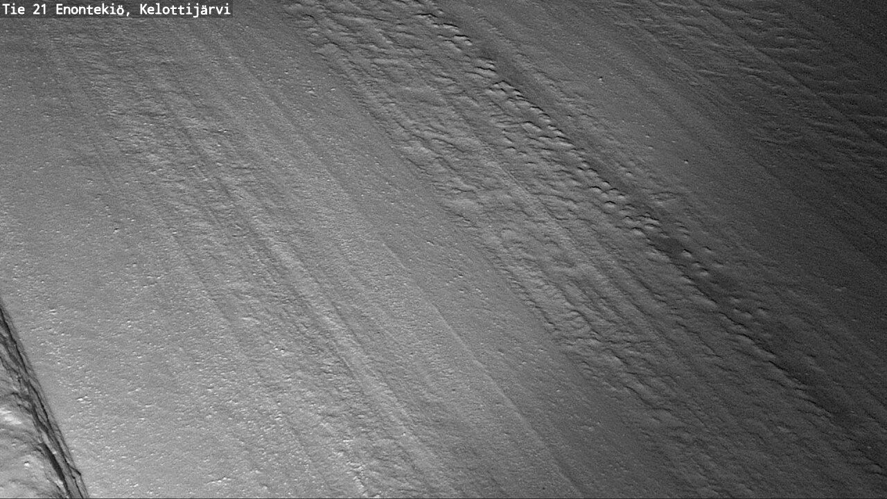 Weather Camera Image Road 21 Enontekiö, Kelottijärvi, Enontekiö, Lappi
