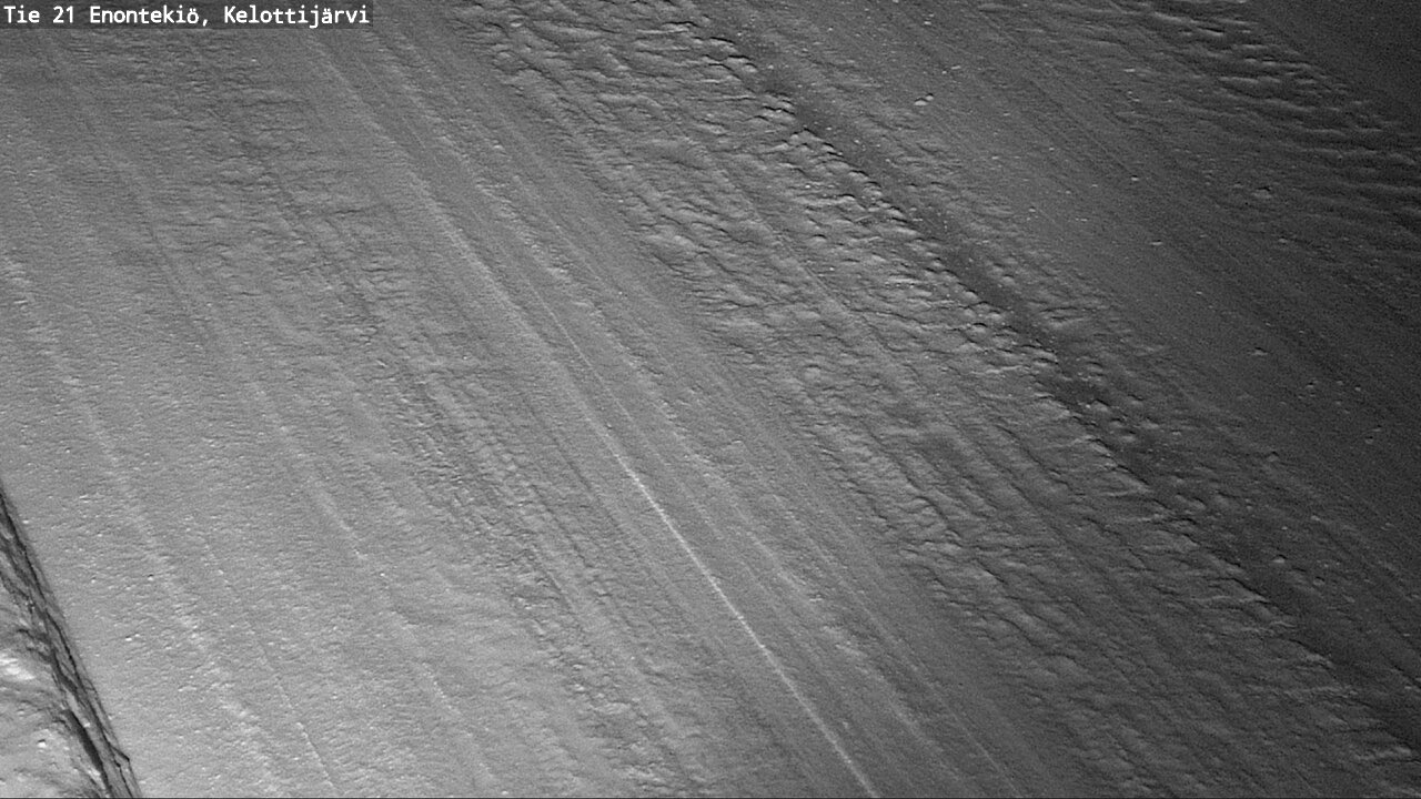 Weather Camera Image Road 21 Enontekiö, Kelottijärvi, Enontekiö, Lappi