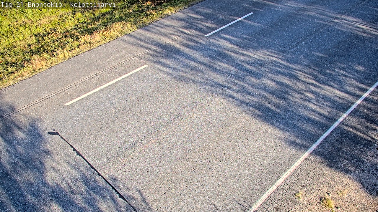 Weather Camera Image Road 21 Enontekiö, Kelottijärvi, Enontekiö, Lappi