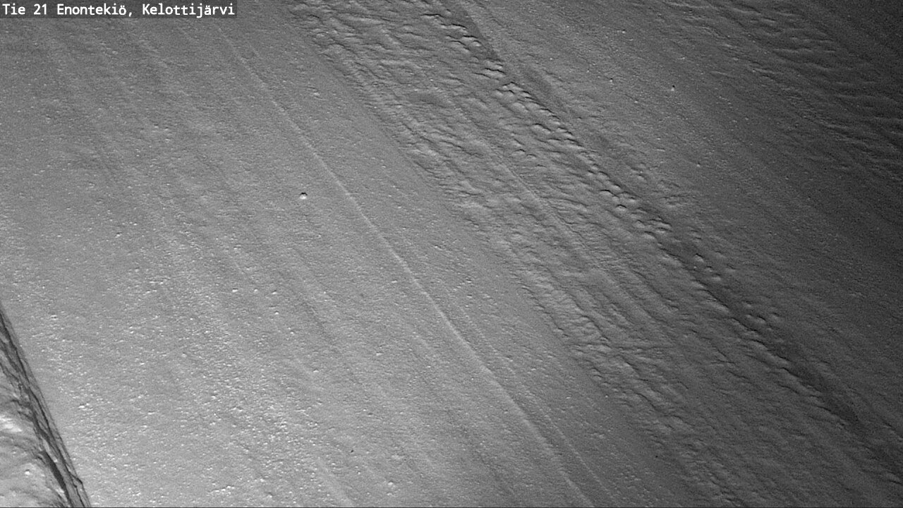 Weather Camera Image Road 21 Enontekiö, Kelottijärvi, Enontekiö, Lappi