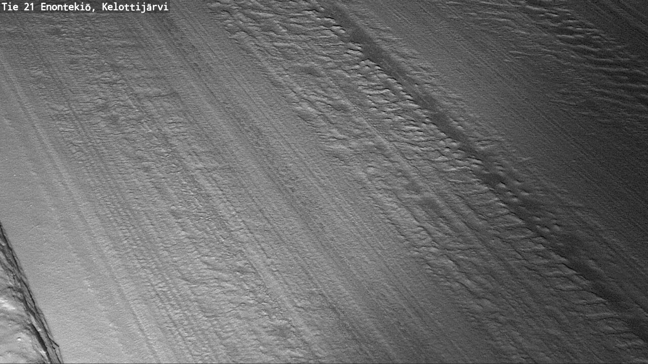 Weather Camera Image Väg 21 Enontekiö, Kelottijärvi, Enontekiö, Lappi