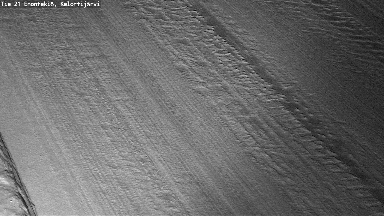 Weather Camera Image Väg 21 Enontekiö, Kelottijärvi, Enontekiö, Lappi