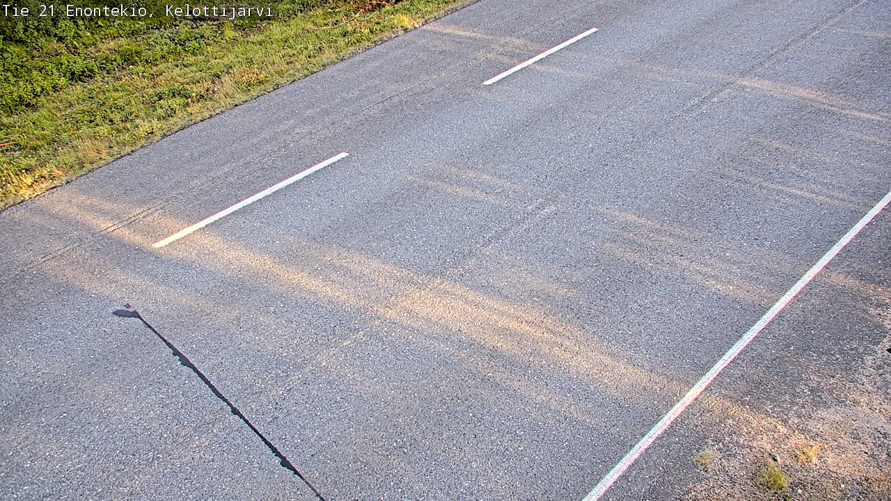 Weather Camera Image Road 21 Enontekiö, Kelottijärvi, Enontekiö, Lappi