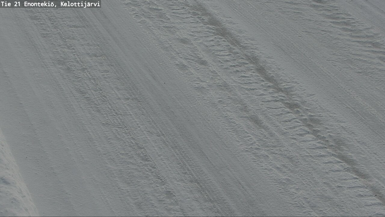 Weather Camera Image Road 21 Enontekiö, Kelottijärvi, Enontekiö, Lappi