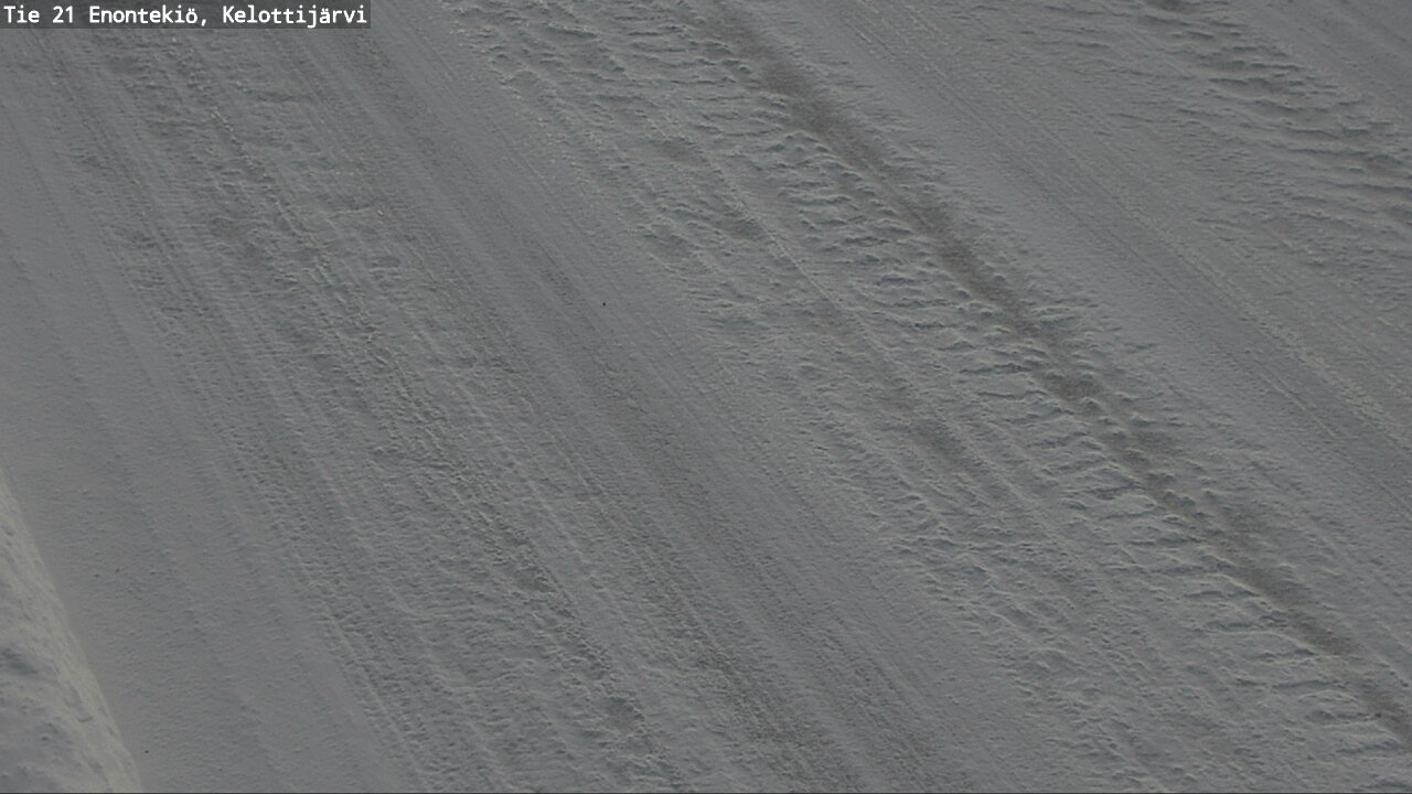 Weather Camera Image Road 21 Enontekiö, Kelottijärvi, Enontekiö, Lappi