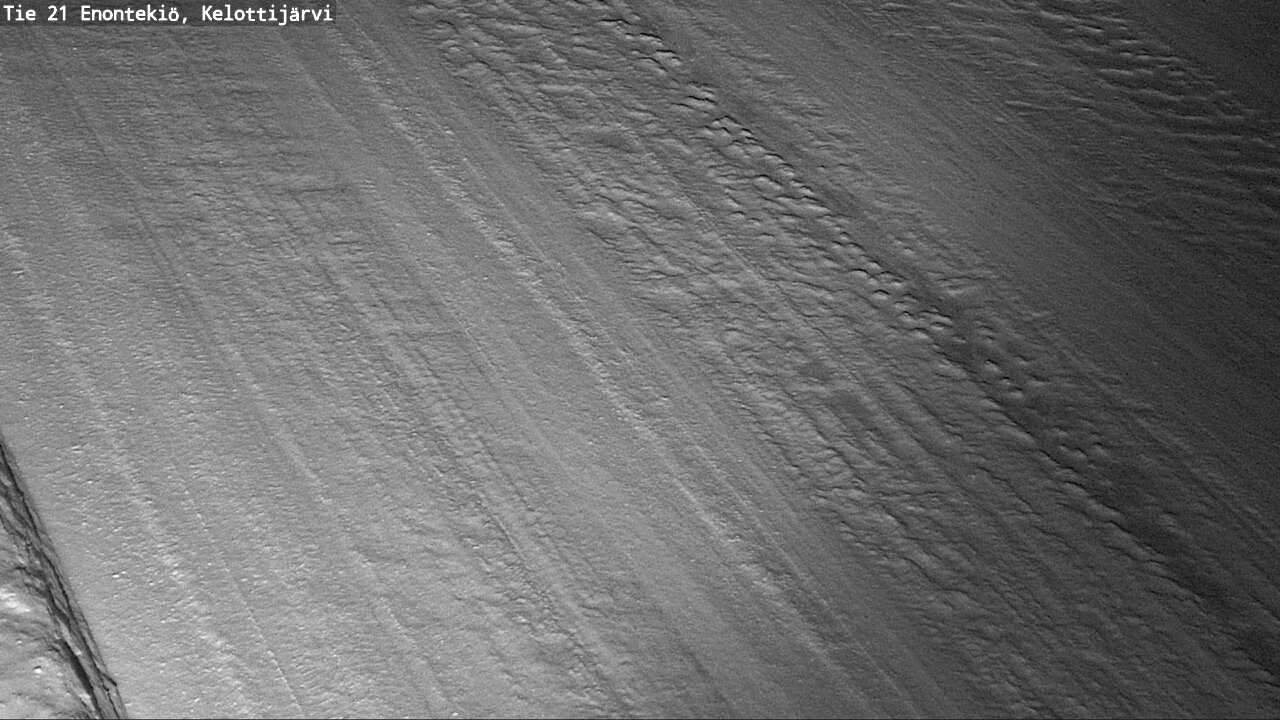 Weather Camera Image Road 21 Enontekiö, Kelottijärvi, Enontekiö, Lappi