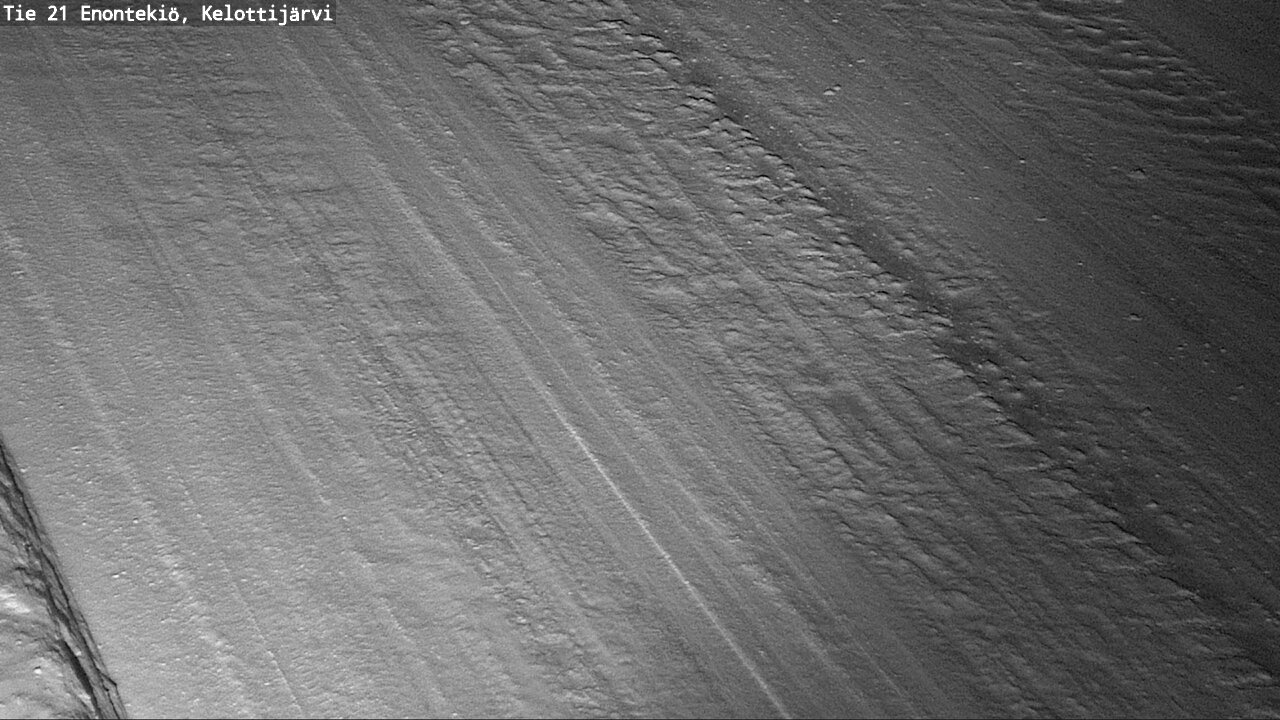 Weather Camera Image Road 21 Enontekiö, Kelottijärvi, Enontekiö, Lappi
