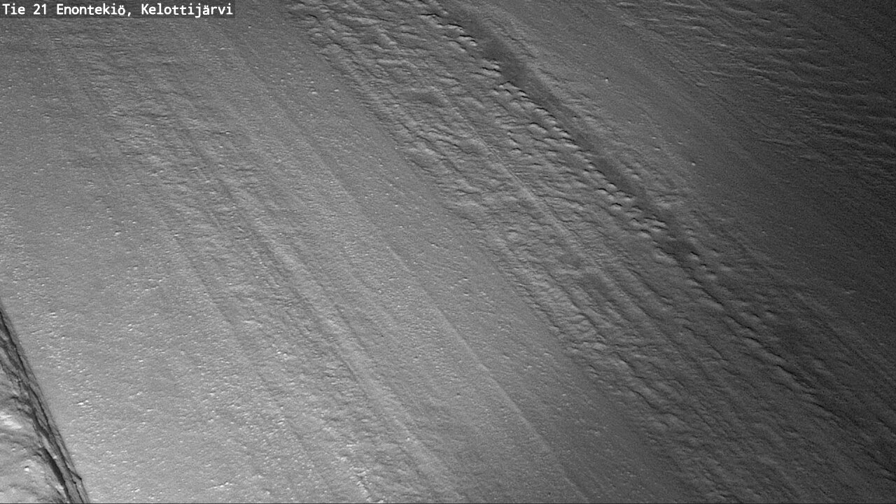 Weather Camera Image Road 21 Enontekiö, Kelottijärvi, Enontekiö, Lappi