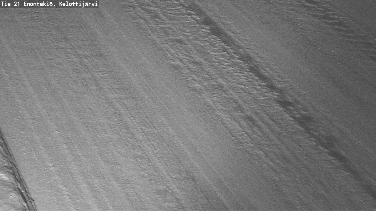 Weather Camera Image Road 21 Enontekiö, Kelottijärvi, Enontekiö, Lappi