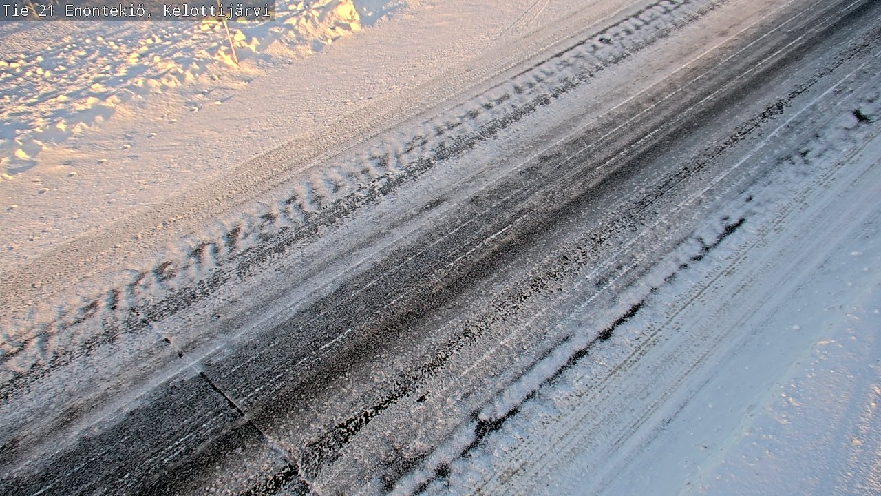 Kelikamerat Kuva Tie 21 Enontekiö, Kelottijärvi, Enontekiö, Lappi