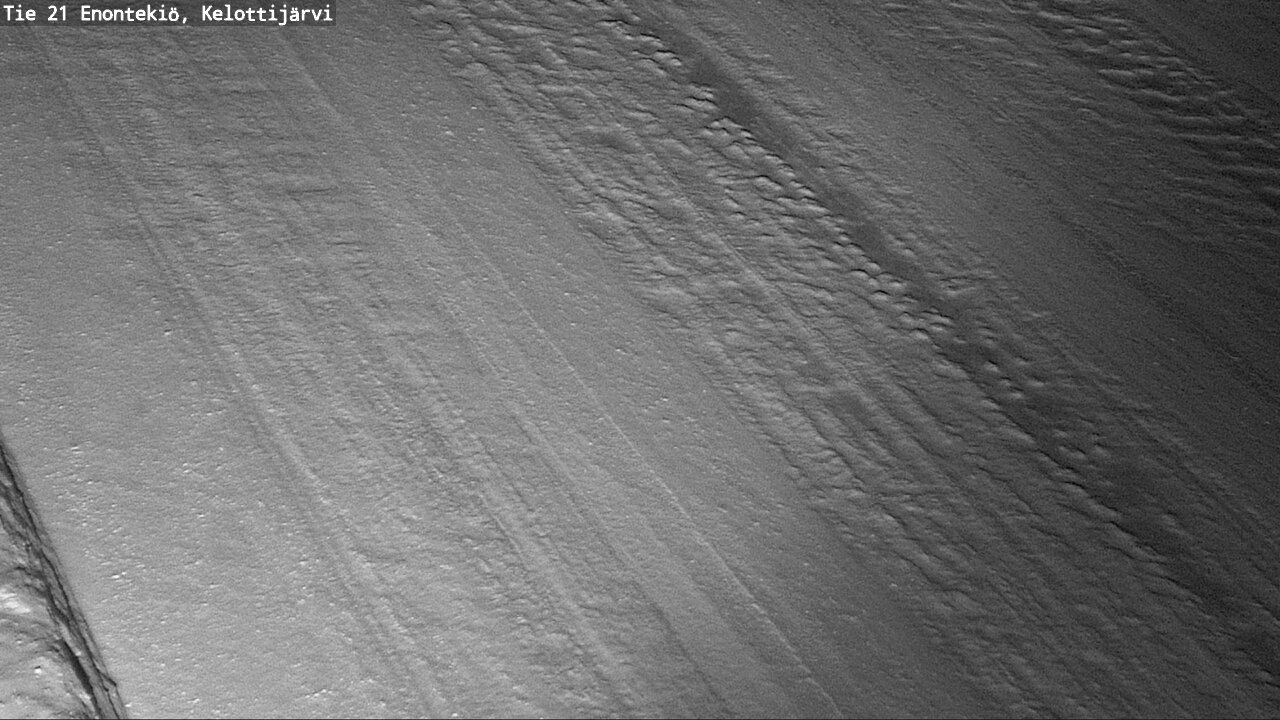 Weather Camera Image Road 21 Enontekiö, Kelottijärvi, Enontekiö, Lappi