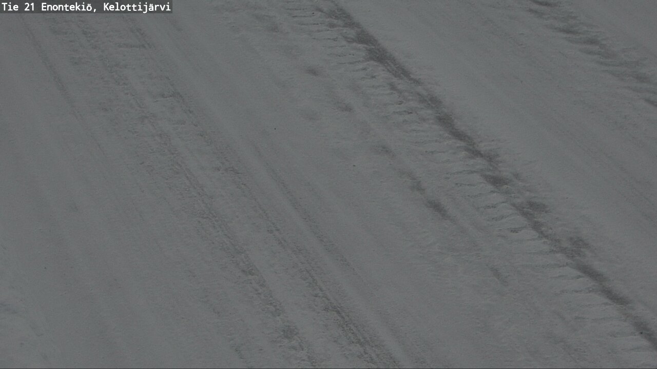 Weather Camera Image Road 21 Enontekiö, Kelottijärvi, Enontekiö, Lappi