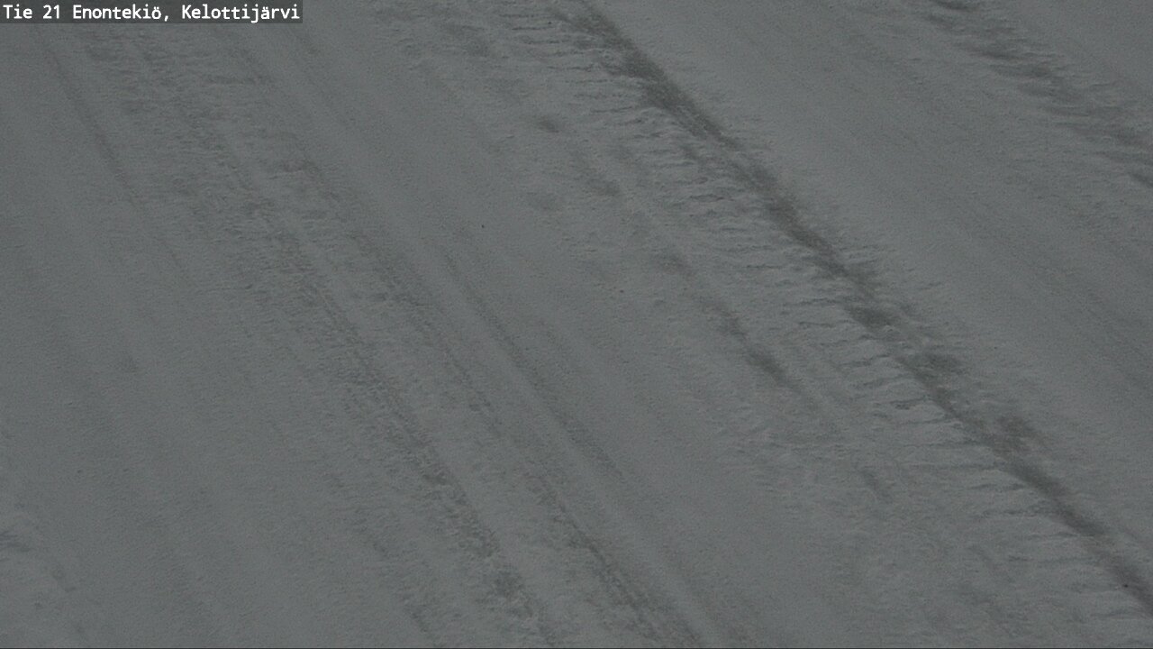 Weather Camera Image Road 21 Enontekiö, Kelottijärvi, Enontekiö, Lappi