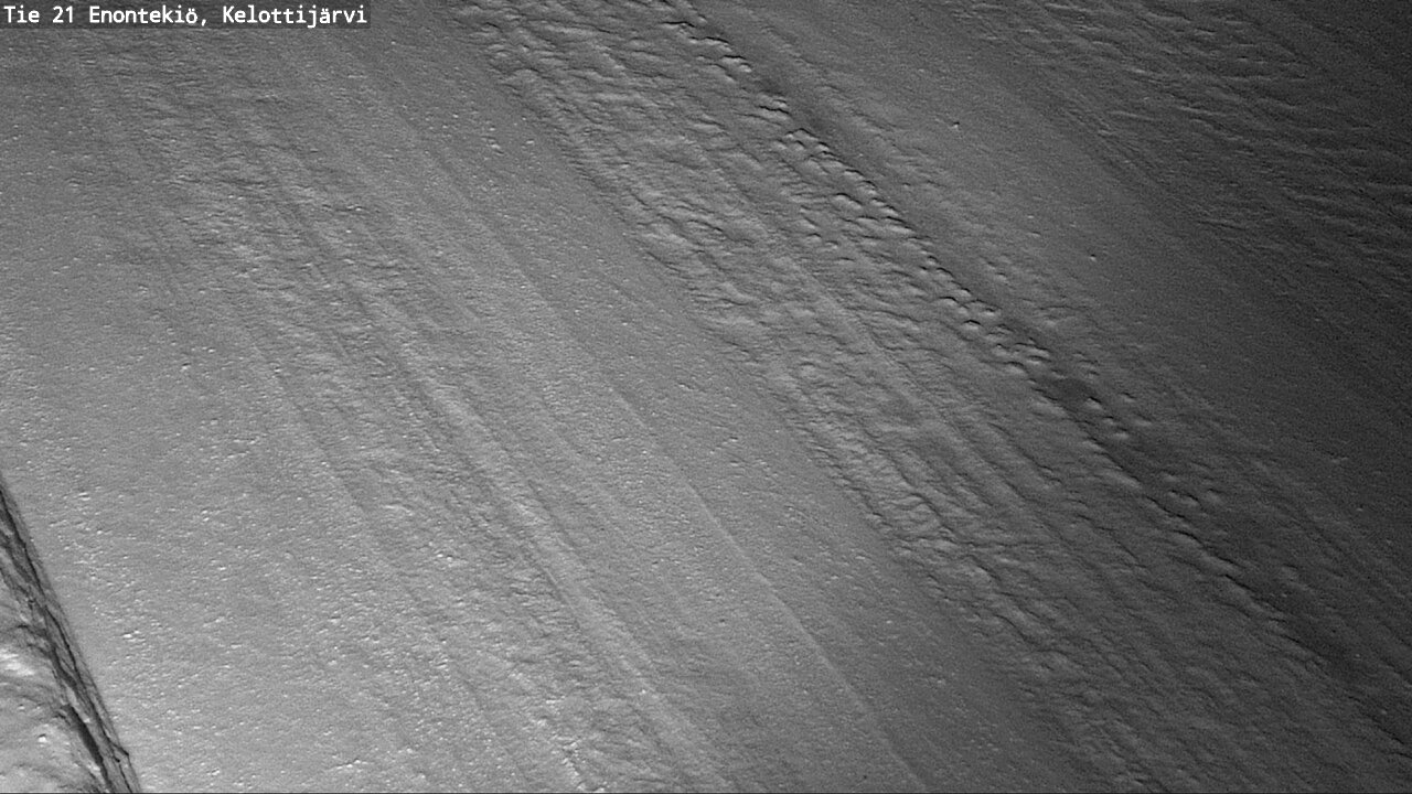 Weather Camera Image Road 21 Enontekiö, Kelottijärvi, Enontekiö, Lappi