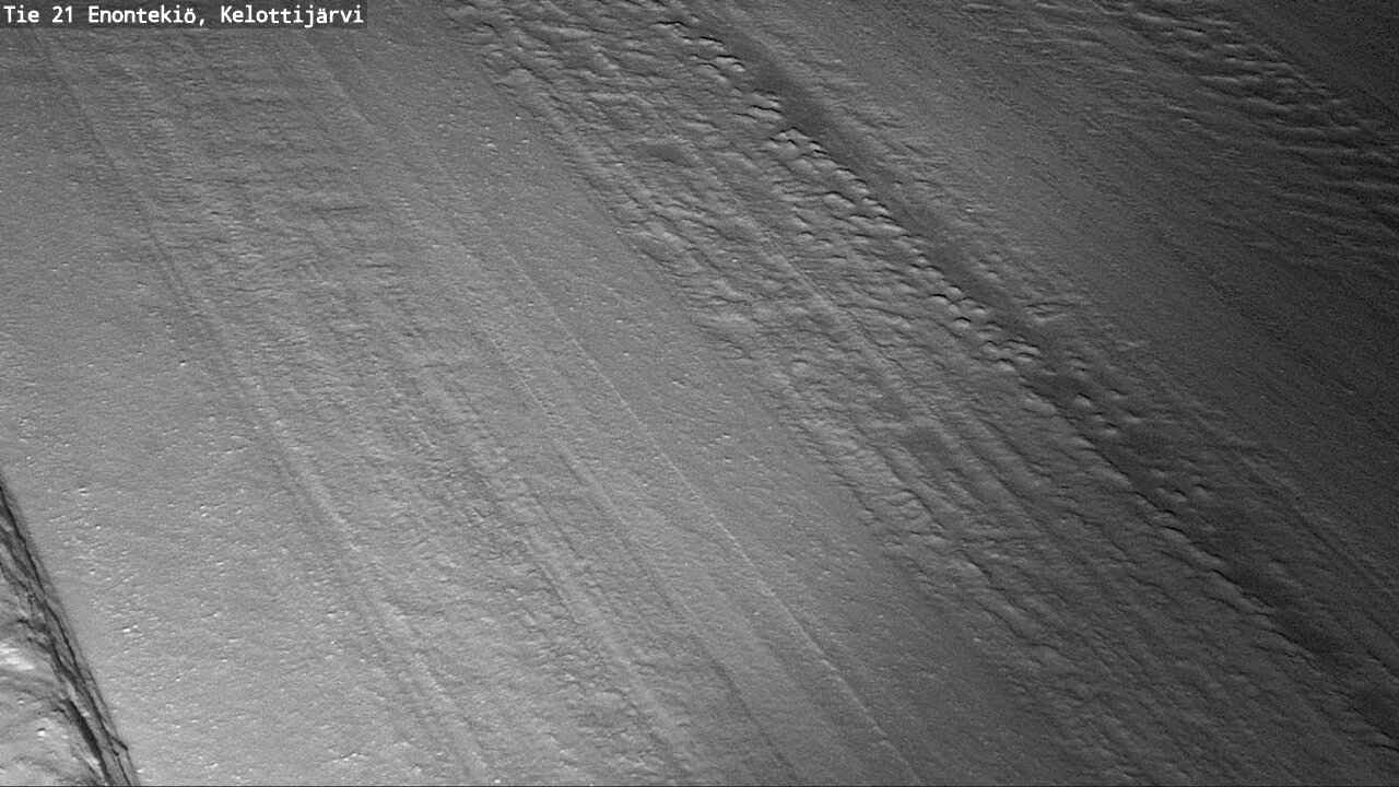 Weather Camera Image Road 21 Enontekiö, Kelottijärvi, Enontekiö, Lappi