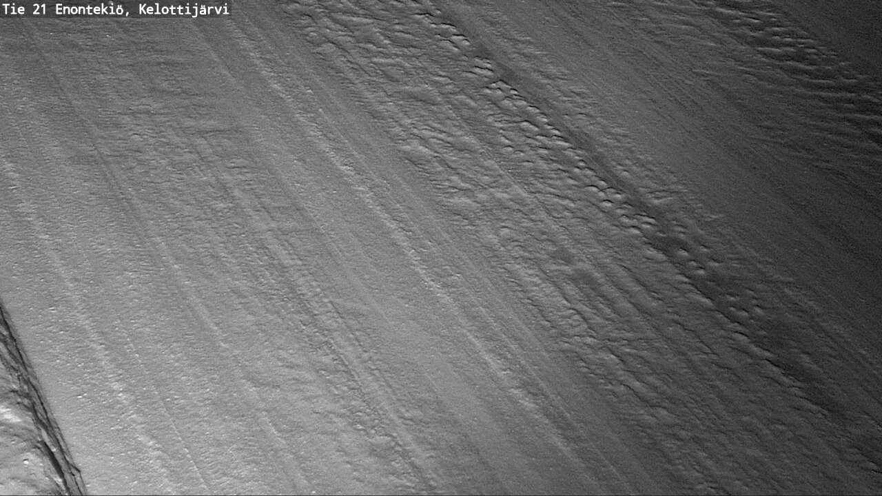 Weather Camera Image Road 21 Enontekiö, Kelottijärvi, Enontekiö, Lappi