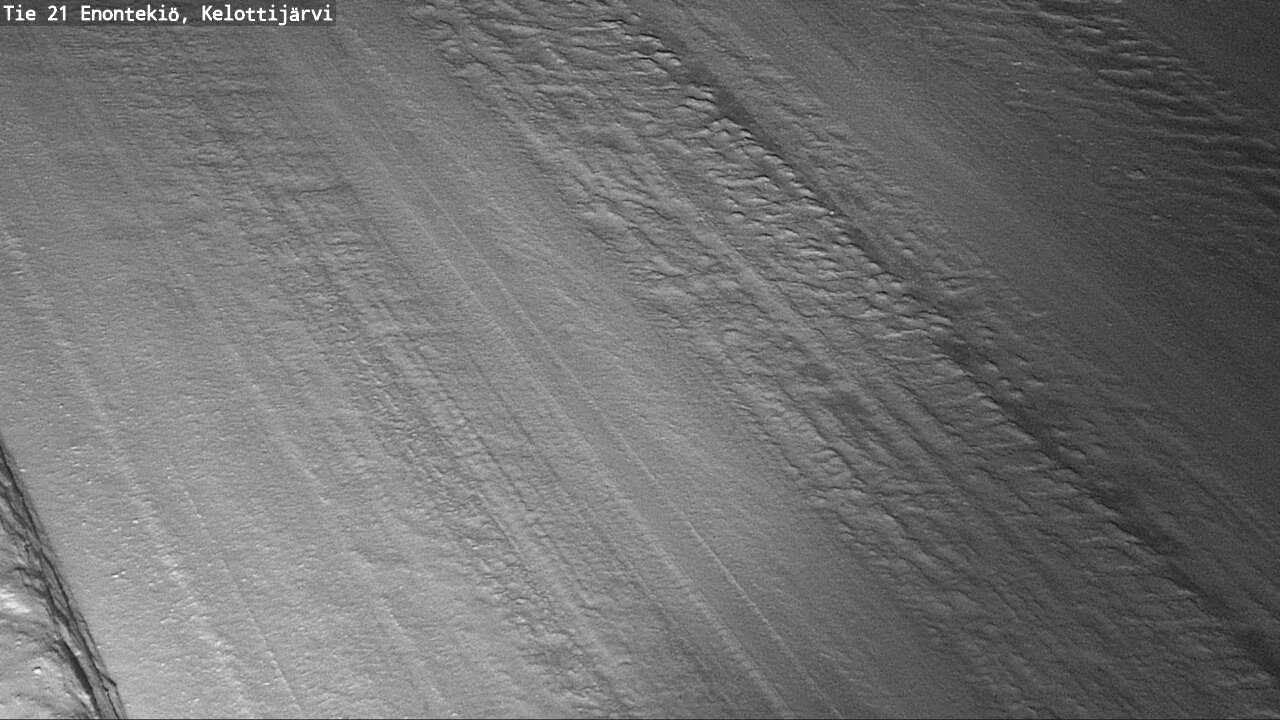 Weather Camera Image Road 21 Enontekiö, Kelottijärvi, Enontekiö, Lappi