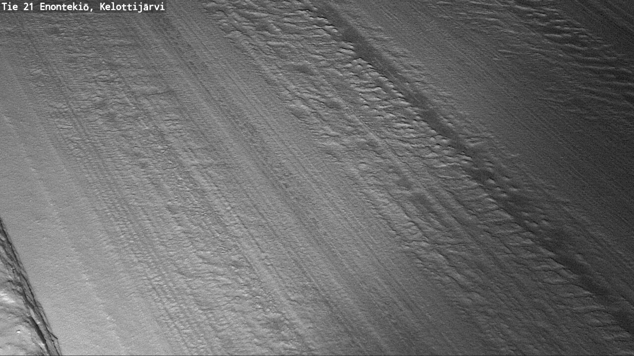 Weather Camera Image Väg 21 Enontekiö, Kelottijärvi, Enontekiö, Lappi