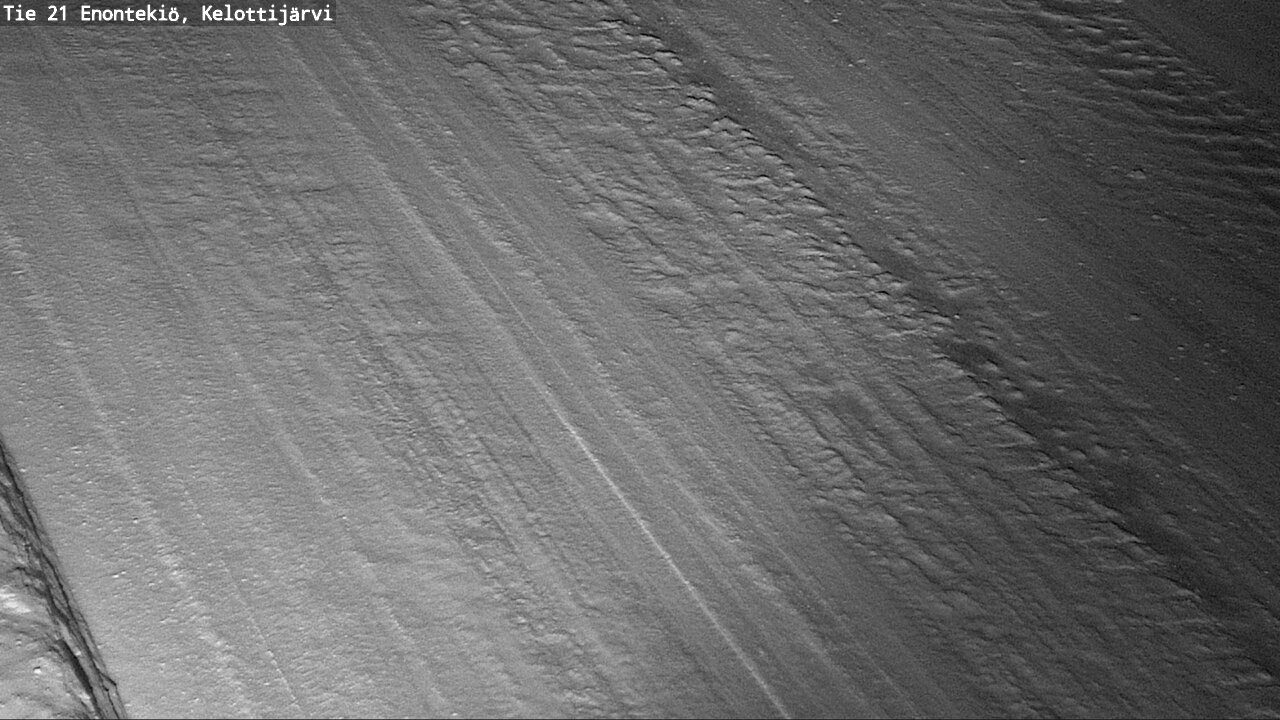 Weather Camera Image Road 21 Enontekiö, Kelottijärvi, Enontekiö, Lappi