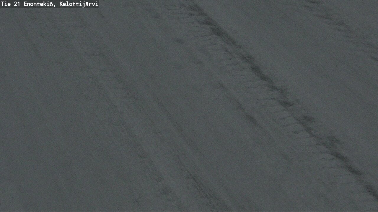 Weather Camera Image Road 21 Enontekiö, Kelottijärvi, Enontekiö, Lappi