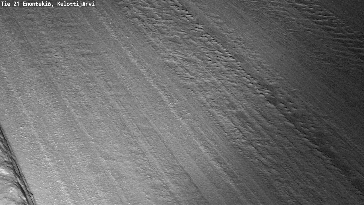 Weather Camera Image Road 21 Enontekiö, Kelottijärvi, Enontekiö, Lappi