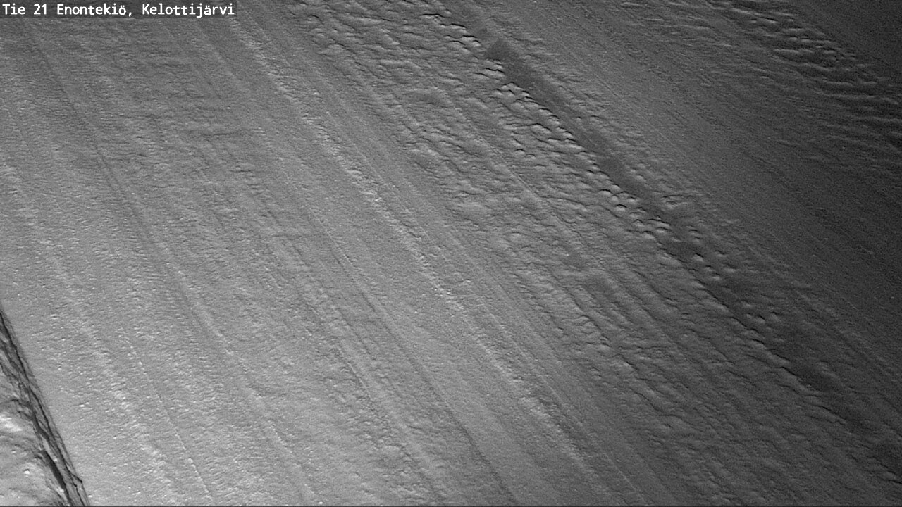 Weather Camera Image Road 21 Enontekiö, Kelottijärvi, Enontekiö, Lappi