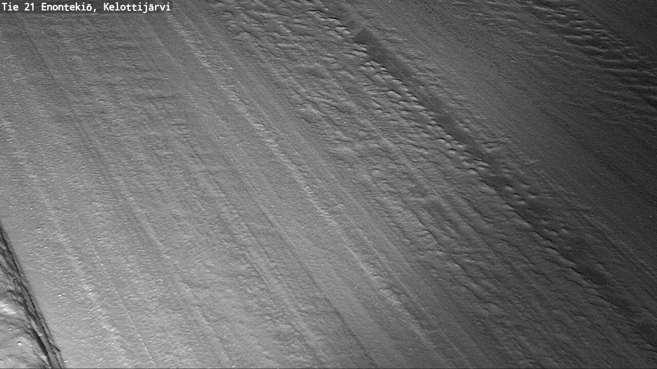 Weather Camera Image Road 21 Enontekiö, Kelottijärvi, Enontekiö, Lappi