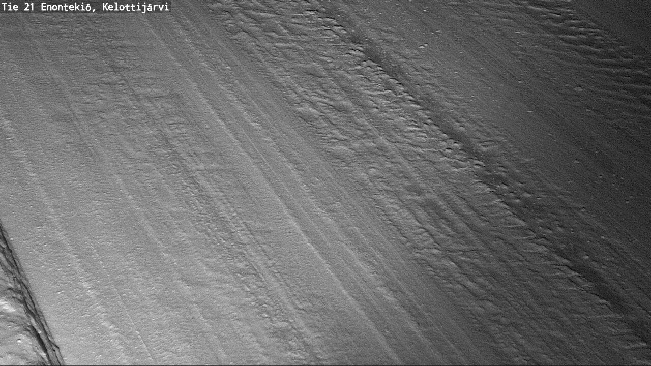 Weather Camera Image Road 21 Enontekiö, Kelottijärvi, Enontekiö, Lappi