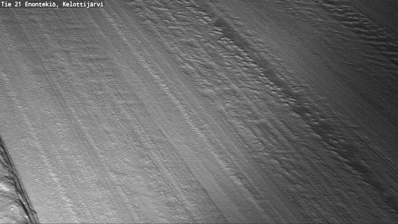 Weather Camera Image Road 21 Enontekiö, Kelottijärvi, Enontekiö, Lappi