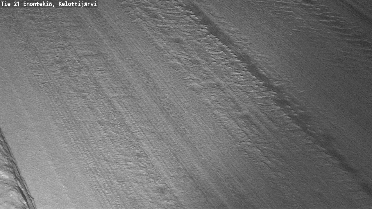 Weather Camera Image Väg 21 Enontekiö, Kelottijärvi, Enontekiö, Lappi