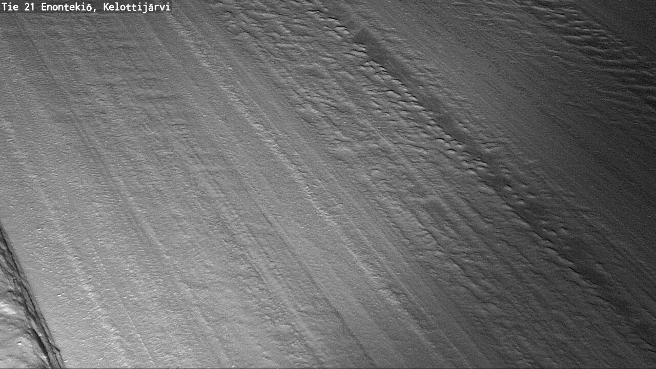 Weather Camera Image Road 21 Enontekiö, Kelottijärvi, Enontekiö, Lappi