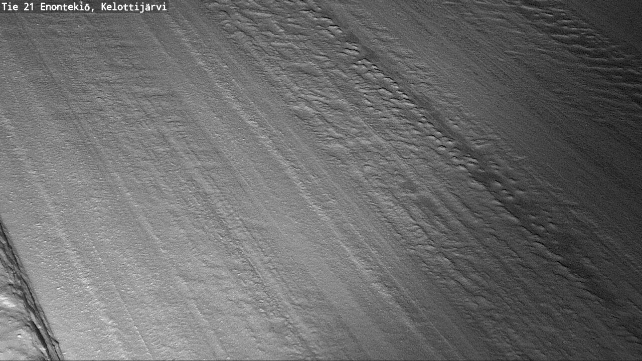 Weather Camera Image Road 21 Enontekiö, Kelottijärvi, Enontekiö, Lappi